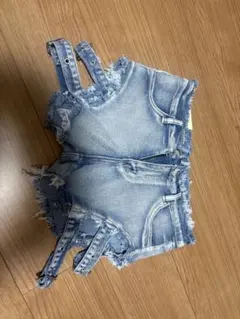 デニムショートパンツ
