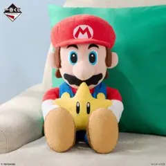 一番くじ　スーパーマリオ　A賞　マリオのおしゃべりぬいぐるみ