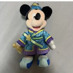 ディズニー ミッキー 七夕 2013 30周年 ぬいぐるみバッジ TDL限定