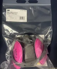 [新品・未使用]3M 防塵マスク 6500QL / 2091-RL3 ミディアムのサムネイル