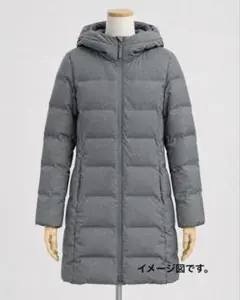 상태매우좋음 UNIQLO ユニクロ シームレス ダウンコート ダウンジャケット