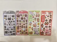 モンチッチ うるちゅる　平成はっぴーフォン4枚セット