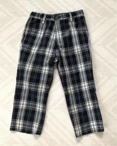 コムサイズム　チェック　パンツ　100cm フォーマル