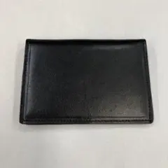 運転免許証ケース 黒 革製 交通安全協会 カードケース 昭和レトロのサムネイル