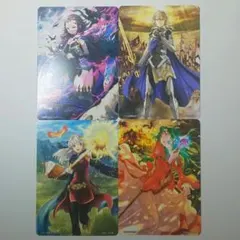 ファイアーエムブレムサイファ スペシャルマーカーカード 4枚セット