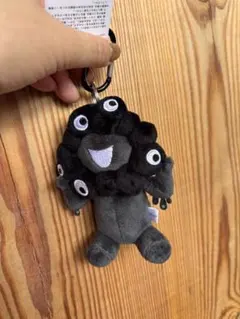 【大阪万博限定品】黒ミャクミャク ぬいぐるみ キーホルダー 座りバージョン