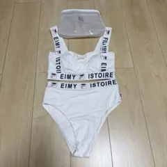 eimy istoire FILA コラボ ビキニ 水着 ホワイトのサムネイル