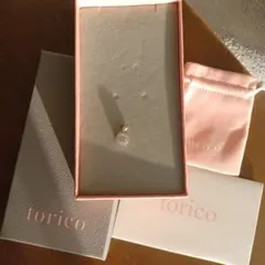 スワロフスキー　アクセサリーシルバーネックレス　トップ