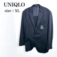 希少　XL　ユニクロ　UNIQLO 　紺ブレ　テーラードジャケット　y2k