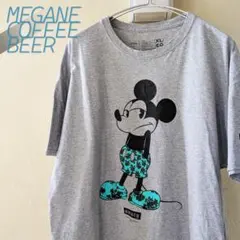 ディズニー ミッキーマウス Disney NEFF 公式 古着Tシャツ グレー