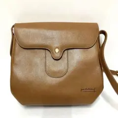 L*.様 ピエールバルマン ブラウン ショルダーバッグ フラップ式