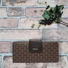 正規品♡ Fossil フォッシル カードケース ジップ革 クラッチ ブラック