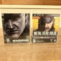 PS3ソフト2枚 METAL GEAR SOLID