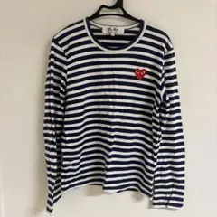가격 인하 PLAY COMME des GARCONS 테두리 T