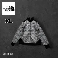 ★人気　ノースフェイス　キルティングジャケット　VX　シルバー　XL