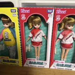 リカちゃん SAILORS チアスタイル 3体セット