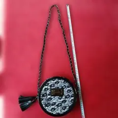 LIP SERVICE ショルダーバッグ レース チェーン