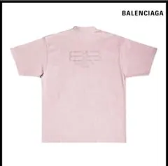 BALENCIAGA ラインストーンバックロゴTシャツのサムネイル
