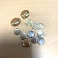 【美品✨】ゴールド系　装飾ボタン12個セット