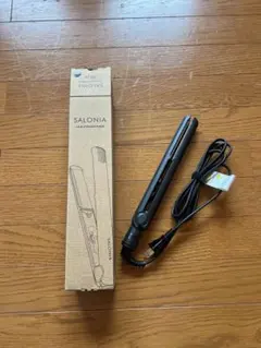 【新品未使用】SALONIA ストレートアイロン 24mm ブラック 即日発送