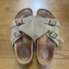 BIRKENSTOCK サンダル ベージュ 37 24cm - メルカリ