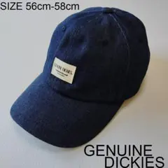 ディッキーズ GENUINE デニム地 キャップ ギャレット 56-58cm