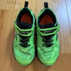 SHINSOKU グリーンスニーカー ベルクロ　17cm