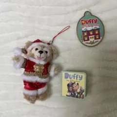 ダッフィー　クリスマスストラップ