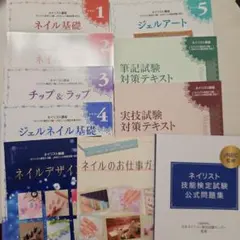 ネイリスト講座 テキスト DVDセット 検定対策　ユーキャンのサムネイル