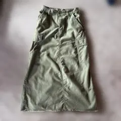 AMERICAN HOLIC カーキ ロングスカート