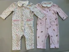 【まとめ売り】ラルフローレン　長袖　ロンパース　2枚　70サイズ