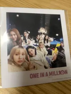 TWICE 映画特典　ONE IN A MILL10N