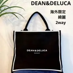 バンコク限定　DEAN&DELUCA 2way トートバッグ　ブラック