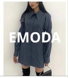 EMODA シャツミニワンピース