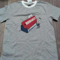 未使用　タグ付き　CONVERSE グレー Tシャツ 150