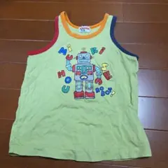 MIKI HOUSE 100 90 95 ロボット柄 タンクトップのサムネイル