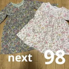 next 花柄　ワンピース　2点セット