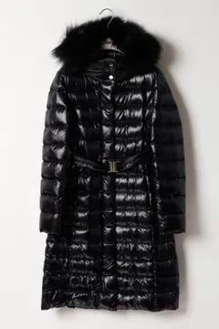 ☆新品 Herno ファー付きダウンジャケット 黒 未使用品 - メルカリ