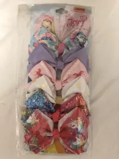 【人気カラー】ジョジョシワリボン ヘアクリップ♡ 6点セット