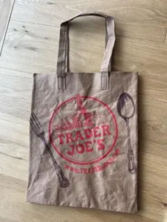 TRADER JOE'S ショッピングバッグ洗えるエコバッグ