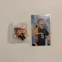 ハイキュー!! 田中龍之介 フィギュアキーホルダー カードセット