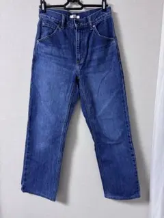 UNIQLO ユニクロ レギュラーフィットストレートハイライズジーンズ 23