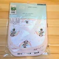 aden + anais ミニーマウス スナップビブ 3枚セット