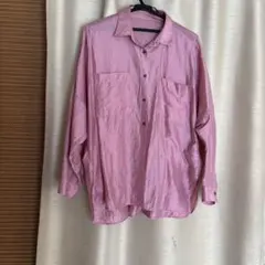 PLSTシアーシャツ 長袖 ピンクSのサムネイル
