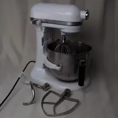 ● 専用 キッチンエイドミキサー KSM7WH 卓上ミキサー 厨房機器 業務用 キッチンエイド 業務用多機能スタンドミキサー KSM7WH 幅300
