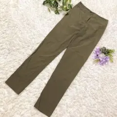 Theory セオリー パンツ カーキサイズ00コットン ストレート小さいサイズのサムネイル