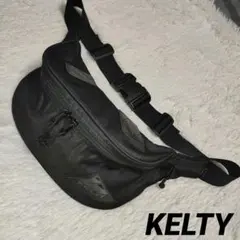 美品 KELTY ケルティ ミニファニー ボディバッグ ウエストバッグ ブラックのサムネイル