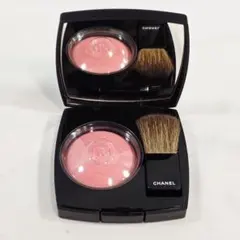 ▲CHANEL ジュコントゥラスト72 ローズイニシアル チークカラー