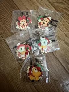 クリスマスキャラクターキーホルダーセット