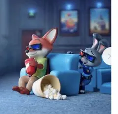 52TOYS ズートピア ニック・ジュディ フィギュアセット